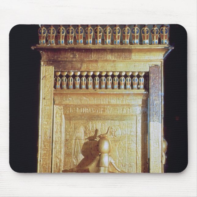 Canopic chest in the form of a shrine set mouse mat (Front)