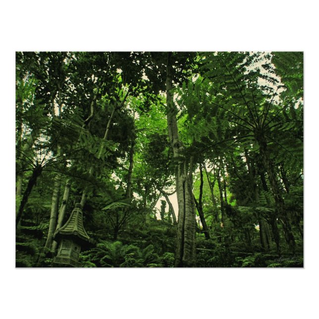 Canopy of Lushness @ Madeira Portugal Photo Print (Front)