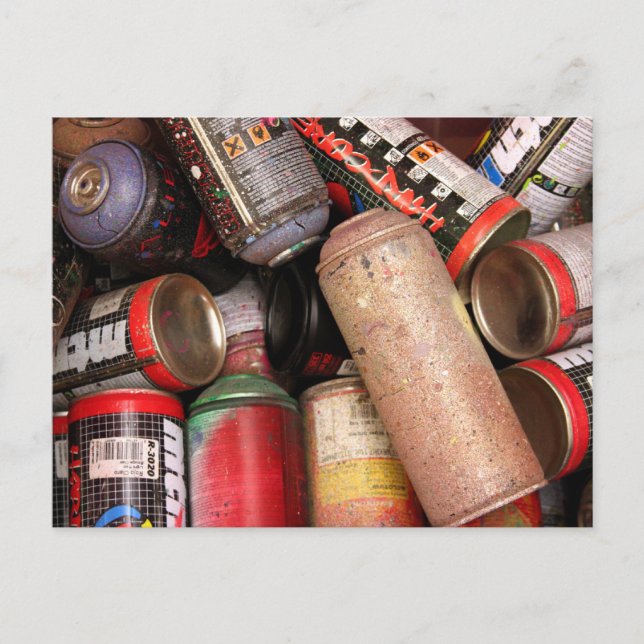 Cans Postcard (Front)