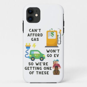 Can't Afford Gas or EV So Buying A Horse Joke Gift iPhone 11 Case