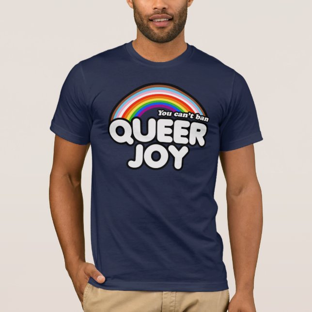 Can't Ban Queer Joy T-Shirt (Front)