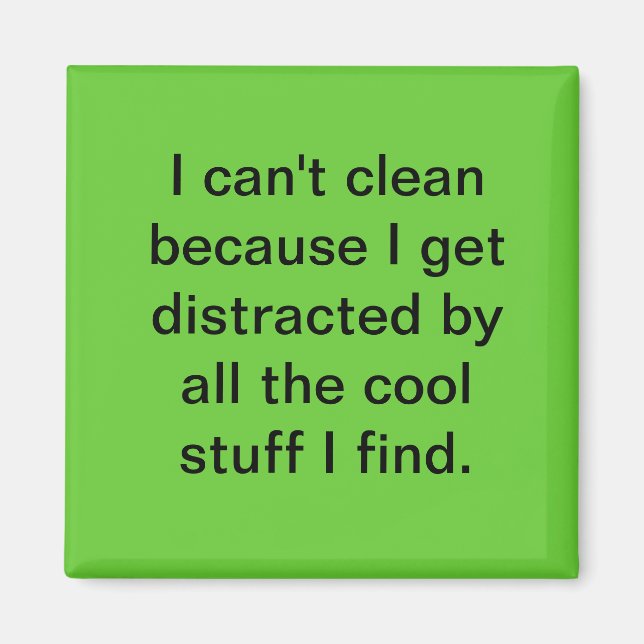 Can't Clean Magnet (Front)