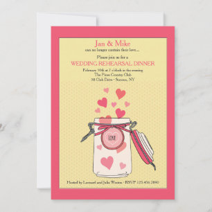 Can't Contain My Love Invitation