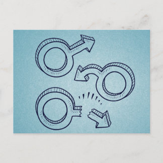 Can't get it up? postcard