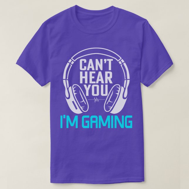 Cant Hear You  T-Shirt (Design Front)