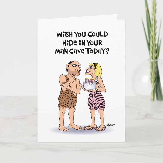 Can't Hide from Birthday Card (Front)