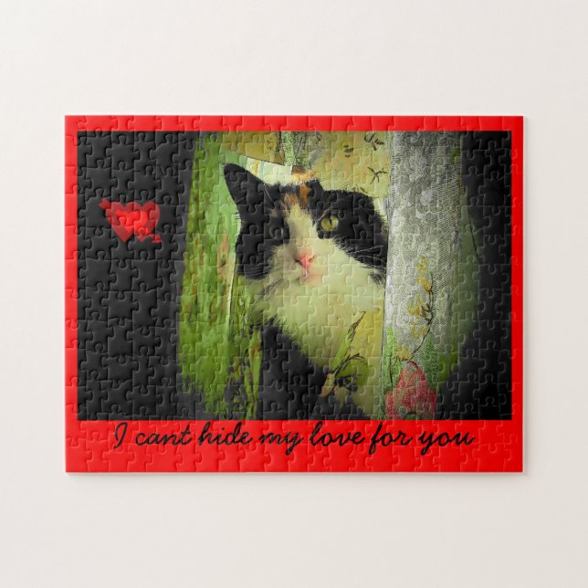 Cant hide - Valenpuzzle Jigsaw Puzzle (Horizontal)