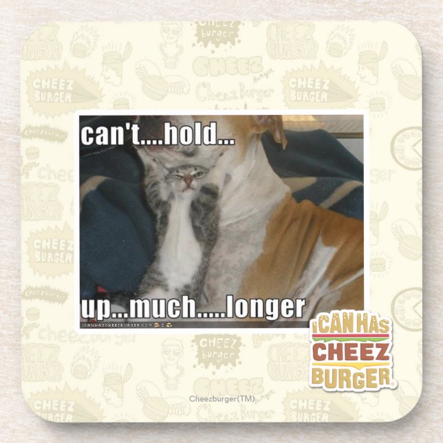 Can't Hold Up Much Longer Coaster (Front)