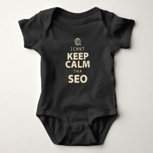 Cant Keep Calm SEO Baby Bodysuit