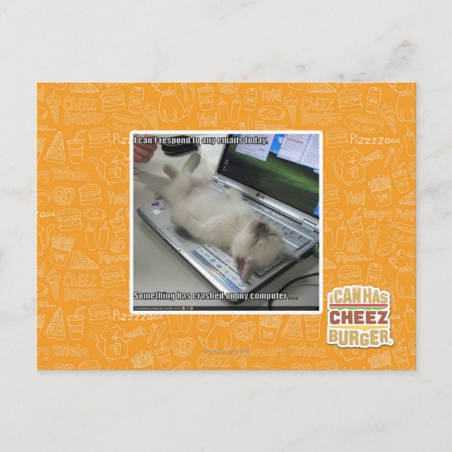 Can't respond postcard (Front)