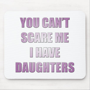 Cant scare me mouse mat