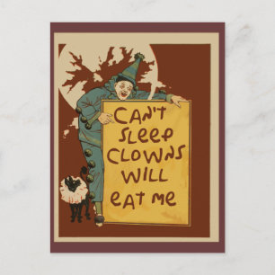 Can't Sleep, Clowns Will Eat Me Tshirts Postcard