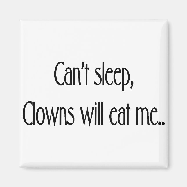 Can't sleep magnet (Front)