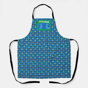 Can't stand the heat then... (pickleball humour) apron