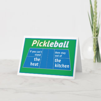 can't stand the Heat, then stay out of the Kitchen Card