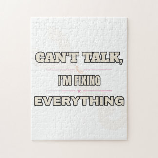Can't Talk, I'm Fixing Everything — Puzzle