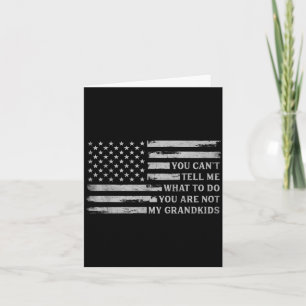 Cant Tell What To Do Grandkids Fathers Day G Pops Card