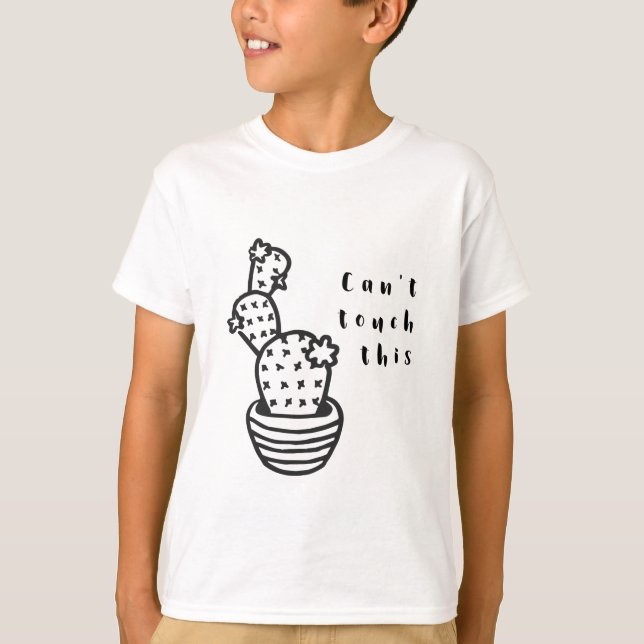 Cant Touch Cactus T-Shirt (Front)