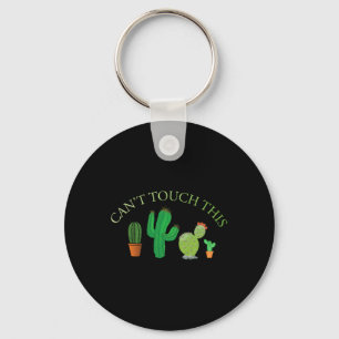 Can't Touch This Cactus Cute Dancing Cacti Key Ring