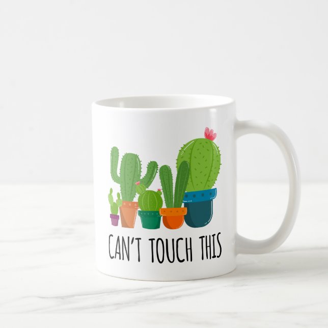 Can't Touch This - Cactus Mug (Right)