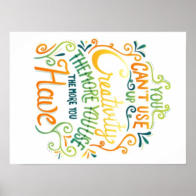 Can't Use Up Creativity Poster (Front)