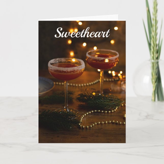 CAN'T WAIT TO CELEBRATE "US"  (SWEETHEART) HOLIDAY (Front)