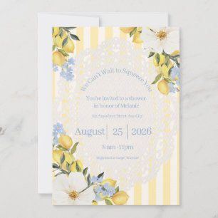Can't Wait to Squeeze You Baby Shower Invitation 