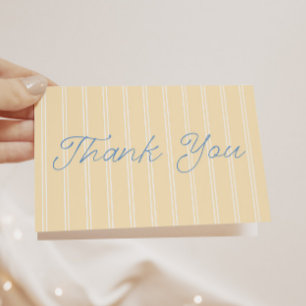 Can't Wait to Squeeze You Citrus Baby Shower Thank You Card