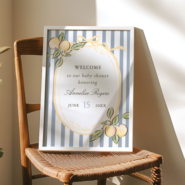 Can't Wait to Squeeze You | Citrus Welcome Sign (Creator Uploaded)