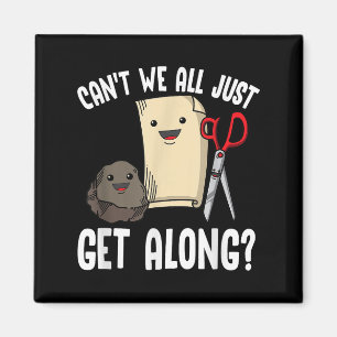 Can't We All Just Get Along_ Rock Paper Scissors F Magnet