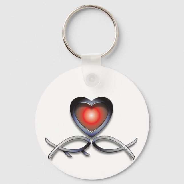 Can't we just get along key ring (Front)