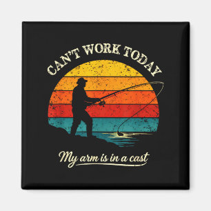 Cant work arm is in a cast funny fishing magnet