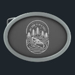 Can't Work Today My Arm Is In A Cast Belt Buckle<br><div class="desc">Reel in some laughter and celebrate Father's Day with our whimsical illustration that captures the essence of an angler's perfect excuse: 'Can't work today, my arm is in a cast'. Designed for dads with a passion for fishing and a penchant for humor, this artwork playfully nods to the unforgettable moments...</div>