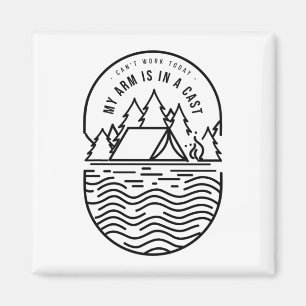 Cant Work Today My Arm Is In A Cast Magnet