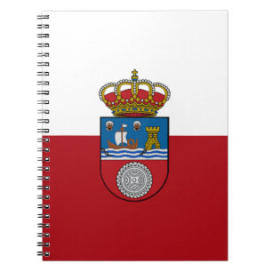 Cantabria (Spain) Flag Notebook