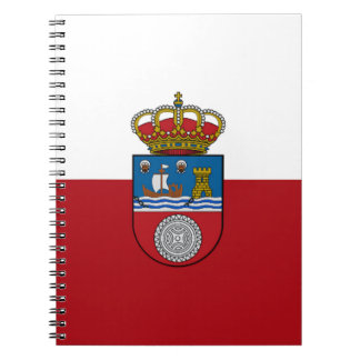 Cantabria (Spain) Flag Notebook