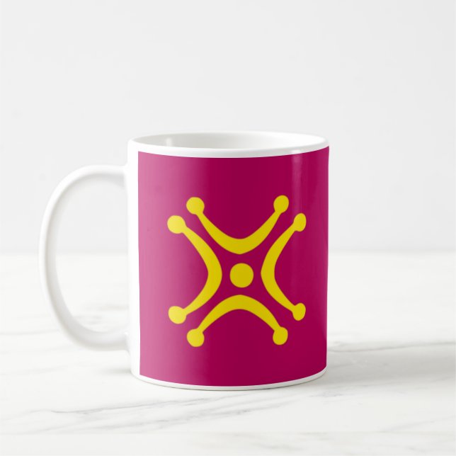 Cantabrian Lábaru Flag Coffee Mug (Left)