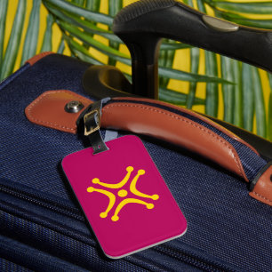 Cantabrian Lábaru Flag Luggage Tag
