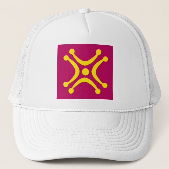 Cantabrian Lábaru Flag Trucker Hat (Front)
