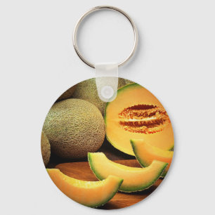 Cantaloupe Key Ring