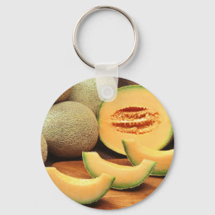 Cantaloupe Key Ring