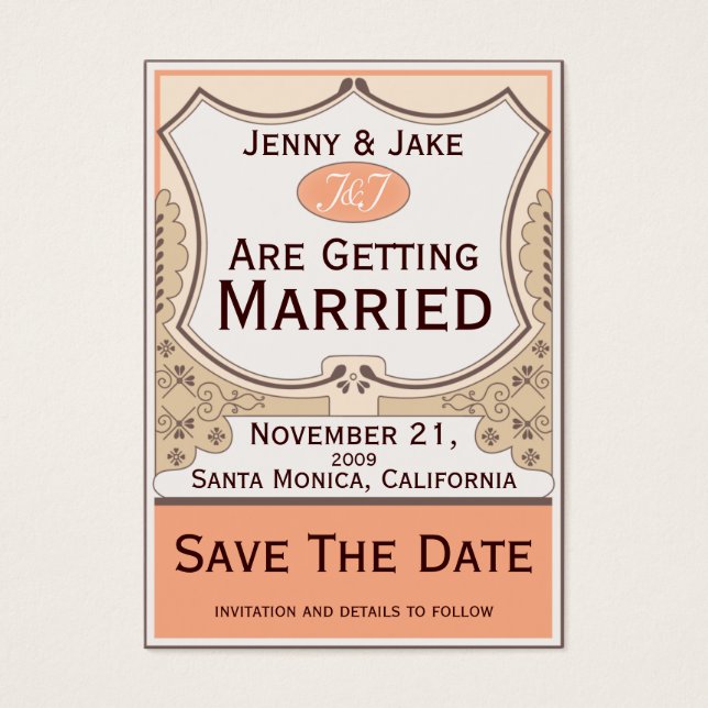 Cantaloupe Label (Front)