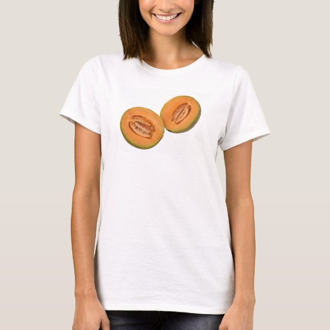Cantaloupe woman's t-shirt (Front)