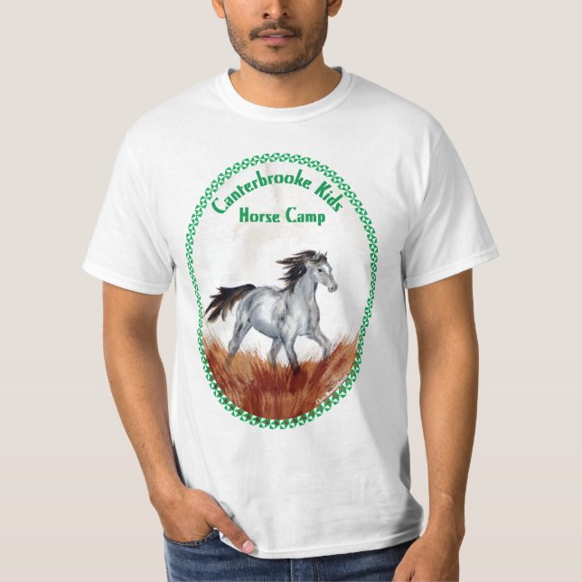 Canterbrooke Kids Horse Camp T-Shirt (Front)