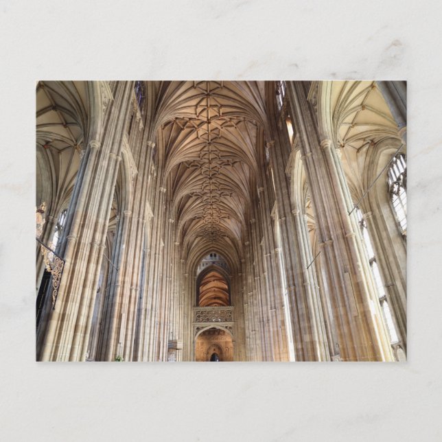 Canterbury Cathedral, Kent, UK Postcard (Front)