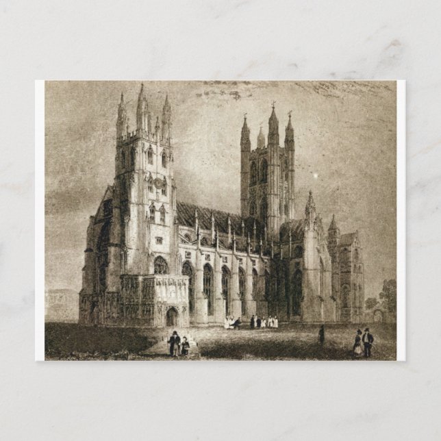 Canterbury Cathedral Postcard (Front)