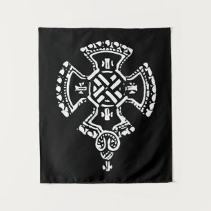 Canterbury cross  tapestry