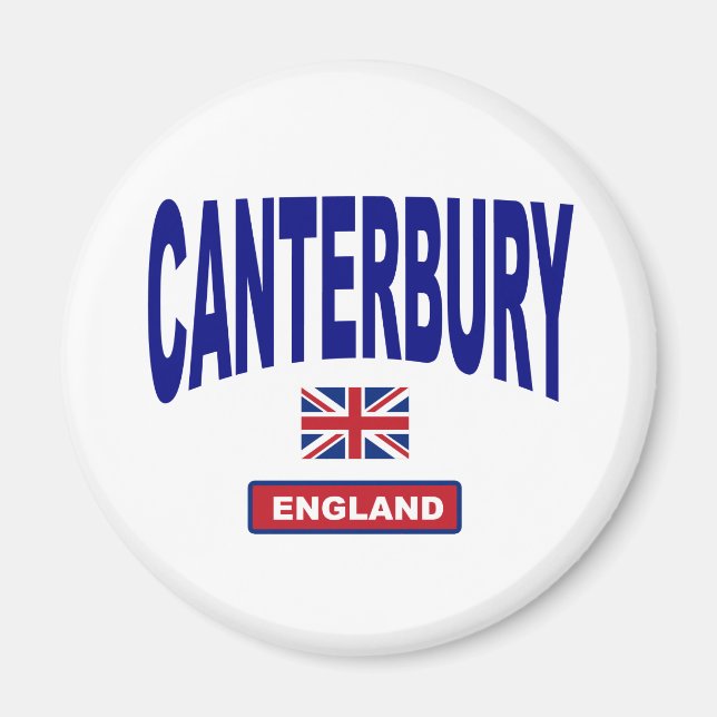 Canterbury England Magnet (Front)