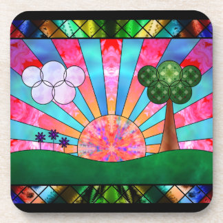 Canticle of the Sun Cork Coaster