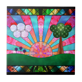 Canticle of the Sun Decorative Tile / Trivet